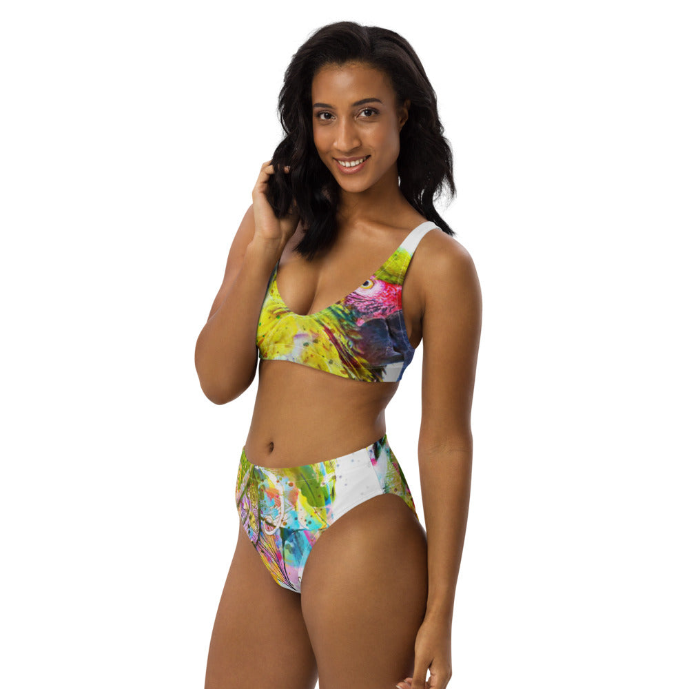Perico Recycled high-waisted bikini